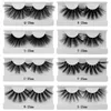 False Eyelashes 25MM Mink Wholesale 10 Pairs 3d Lashes Bulk Natural Pack Makeup Fake Set Faux Cils