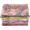 Foulards Wraps Marque De Luxe Cachemire Femmes Écharpe Imprimé Hiver Chaud Châles Pashmina Gland Long Épaissir Couverture Femme Bandana Foulard 230311