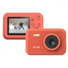 Digitale camera's Funcam 1080p Kids Camera Mini Video 12 Mega Pixels met 2.0 inch LCD -scherm voor jongens Girls GiftsDigital Lore22