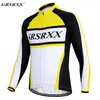 Racing Jackets GRSRXX Cycling Jersey Mountain Bike MTB MTB Lange mouw Quick Dry Downhill Males 'Bicycle Team Sports Clothing