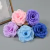 100pcs 8cm Seda Rose Artificial Flower Heads para Wedding Wall Arch Bouquet Party Decoration Flowers Decorações de casamento de seda 216f