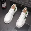Дизайнерские мужчины Pure White с сине -зелеными туфлями воздушные подушки ботинки рок панк спортивные спортивные кроссовки zapatos hombre d2a45