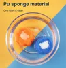 3/6/8pcs Pet Fair Remover for Laundry Shands Cute Bear Sponge Ubrania anty-Winding Adsorption Surar Balls Pralnia wielokrotnego użytku niebieski/pomarańczowy