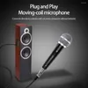 Microphones Karaoke Microphone Vocal Music High Fidelity Clear Sound Portable Wired For Performance