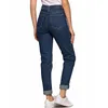 Damen-Jeans, Vintage-Jeans für Damen, Boyfriend-Jeans für Damen, hohe Taille, blau, lässige Bleistifthose, koreanische Streetwear-Jeanshose 230313