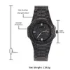 Oglądaj osobowość Diamond Star Hip Hop Watch Fashion Large Dial Trendy Men's Watch