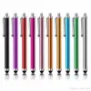 9.0 penna touch screen 500 pezzi penne stilo capacitive in metallo con schermo touch pen per Samsung Iphone cellulare Tablet PC 10 colori Fedex DHL gratuito