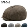 Шляпы кепков 2 размера детская шляпа для девочек и мальчика Beret Caps Octagonal Olde для рожденной Pography Progrid
