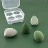 Makyaj Fırçaları Dev Yumuşak Yumurta Sünger Kabak Su Damlası Diagonal Kesme Üç S Unfur seti Eggdo Poz