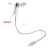 Electric Fans Safe Low Power Energy Saving Flexible Mini USB Cooling For Notebook Laptop Computer Gadgets