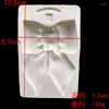 Bakningsformar 3D Bow Tie Shape Stencil Silicone Mold Diy Kitchen Fondant Sugarcraft Chocolate Candy Cake Decorating Tools Dh2804