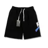 MENS SHORTS LETTERS UTSKRIFT Designer Kort mode stor storlek män svettbyxor byxor unisex sommarstrandbyxa bisd