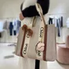 Women Designer Hands Bags Handbag High-end outlet Cloee Handbags Canvas Tote Inspection! Star Bill Style New Three-in-one Genuine French of Lading Shoul 9058
