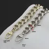 Bag Parts Accessories 3 colors 22mm thick Aluminum chain Light weight bags strap bag parts DIY handles easy matching Accessory Handbag Straps Bag 230311