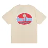 Rhude New Men 's T-Shirt 유럽 및 미국 럭셔리 브랜드 Rhude 남자 남녀 여성 커플 티셔츠 100%면 티셔츠 Rhude 티셔츠 1 2121