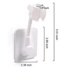 Bathroom Shower Head Holder Strong Adhesive Rotatable Adjustable Handheld Shower Wand Wall Mount Bracket for Bathroom KDJK2303