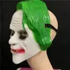 Feestmaskers kinderfeestje Halloween feest sfeer decoratie film thema groen haar clown masker Halloween maskers grappig maskerade masker 230313
