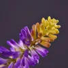 装飾的な花の花輪人工ユリフラワーブランチ最高品質シミュレーションファミリーエルウェディングデコレーションパーティーアクセサリーギフト偽物