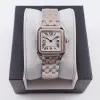 Luksusowe zegarek zegarek damskich zegarków Square Watches Designer Diamond Watches Premium Quartz Ruch Rozmiar 27x27 22x22 Bransoletka ze stali nierdzewnej szafirowa szklana szklana wodoodporność