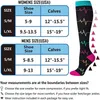 Chaussettes de sport Compression course femmes hommes genou haut cyclisme longue pression bas pour vol voyage athlétique Crossfit