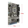 Moderbrädor 2023 B250C BTC Mining Motherboard 12 PCIe Slots USB3.0 PCI-E16X LGA1151 16GB 2133/2400MHz Memory Graphics Card for Miner