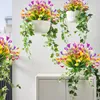 Decoratieve bloemen kunstmatige plant calla lely simulatie bloem nep huis binnen buiten gras jev bescherming