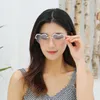 2024 Luxury Designer OFF Luxury Designer New Men's and Women's Sunglasses Off diamond inlaid love gradient heart fashion anti ultraviolet net red glasses