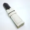 24 mm Beige Waxy Calf Leather Watch Band Strap Fit For Luminor Radiomir Pam Wirst Watch