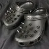 Punk Style Rivet Croc Charms Designer Vintage High Quality Clogs Shoe Accessories Trend All-match Charms for Croc DIY