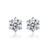 S925 Silverörhängen Ear Stud Fashion Diamond Earing Women Earring Sterling Silver Earings Lady Moissanite Studörhängen Studs Bling Classic Ear Ring