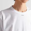 23SS Triangle étiquette lettre imprimé T-shirt mode manches courtes T-shirt homme femmes été décontracté FZTX2131
