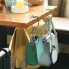 Portable Hook Ladies Round Fashion Fold Crystal Alloy Purse Handbag Diamond Hook Unique Fold Purse Hook Accessories