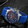 Orologi da polso Cronografo moda Orologi sportivi da uomo Top Orologio da polso da lavoro impermeabile Orologio al quarzo Data Relogio Masculino