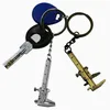 Keychains Fashion Mini Car Keychain Vernier Caliper Portable 0-40mm Measuring Gauging Tools Turbo Key Chain Ring Ruler