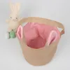 Present Wrap Pack Daily Exquisite Cylindrical Egg Basket Year Carrying Bag 2023 Easter Silkscreen