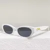 2024 10% de descuento en el diseñador de lujo Nuevas gafas de sol para hombres y mujeres 20% de descuento de pequeña letra de fragancia Fashion Fashion Net Red Cat's Eye Ouyang Nana A71280