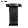 Relógios de pulso Sinobi Top Brand Men Watches Strap Strap Sports Sports Fashion Quartz Creative Relogio Masculino