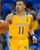 Maglia Quinnipiac Bobcats cucita su misura Alexis Reyes Tymu Chenery Matt Balanc Savion Lewis Tyrese Williams Dezi Jones Maglia da basket Quinnipiac da uomo giovanile