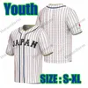 Japan honkbalshirt World Baseball Classic 16 Shohei Ohtani 51 Ichiro Suzuki 11 Yu Darvish 2023 Custom Heren Dames Jeugd Jerseys Maat S-5XL