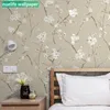 Wallpapers Nordic Style Small Floral Pattern Non-woven Wallpaper Living Room Study Wedding Dining Bedroom TV Background Wallpaper1