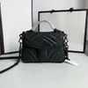 Mode zwart logo damestas marmont designer streep G koe echt leer naaiende schoudertas grote capaciteit flap lederen messenger bag