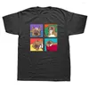 Herren T-Shirts Lustiges Pitbull Faules Geschenk für Hund Liebe Grafik Baumwolle Streetwear Kurzarm Geburtstag Sommer Stil T-Shirt Herrenbekleidung