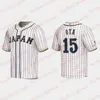 مخصص 2023 WBC Japan World Baseball Classic Lars Nootbaar 16 Shohei Ohtani Jersey Yu Darvish Seiya Suzuki Roki Sasaki Takuya Kai Shugo Maki