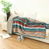 Blankets Flannel Sherpa Throw 80'' X 60''- Bohemian Soft Plush Blanket Throws For Bed/Couch/Sofa/Office/Camping