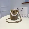 Bucket Bag Designer Handbag Letter Crossbody Bags Purse Vintage Deerskin Velvet Luxury Women Simple Commuter Shoulder Bags Totes With Strap Messenger Bags BC274