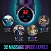 Masajeador de cuerpo completo Mini pistola de masaje para vibración muscular Fitness Cuerpo Adelgazante Pistola fascial eléctrica Masajeador de espalda y cuello Alivio del dolor Relajación 230313