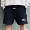 MENS ESSENTAL 1977 Shorts Lettere Short pantaloni corti Fashi