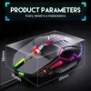 Gaming Wired Mice Gamer 3200 DPI RGB Backlight Gaming Mouse For Computer PC Laptop With Retail Package