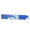 선글라스 패션 사각형 여성 레트로 디자이너 넓은 다리 안경 남성 사각형 음영 UV400 태양 유리질 덩어리