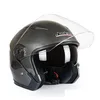 Capacetes Capacetes de motocicletas jiekai 512 Homens de capacete mulheres Mulheres de bicicleta elétrica Visors de lente dupla Scooter Cascos Motorbike Moto Bike Celmets1 Drop